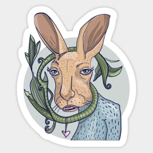 Mein Name ist Hase Sticker